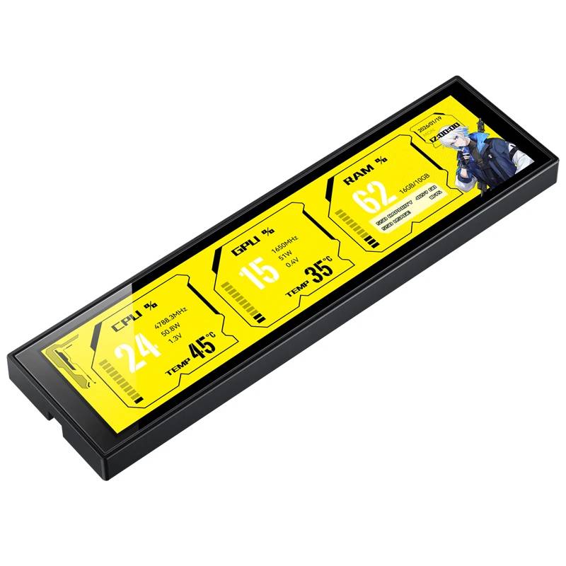 Монитор параметров JONSBO DS916 9.16 IPS Black