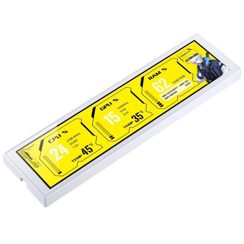 Монитор параметров JONSBO DS916 9.16 IPS White