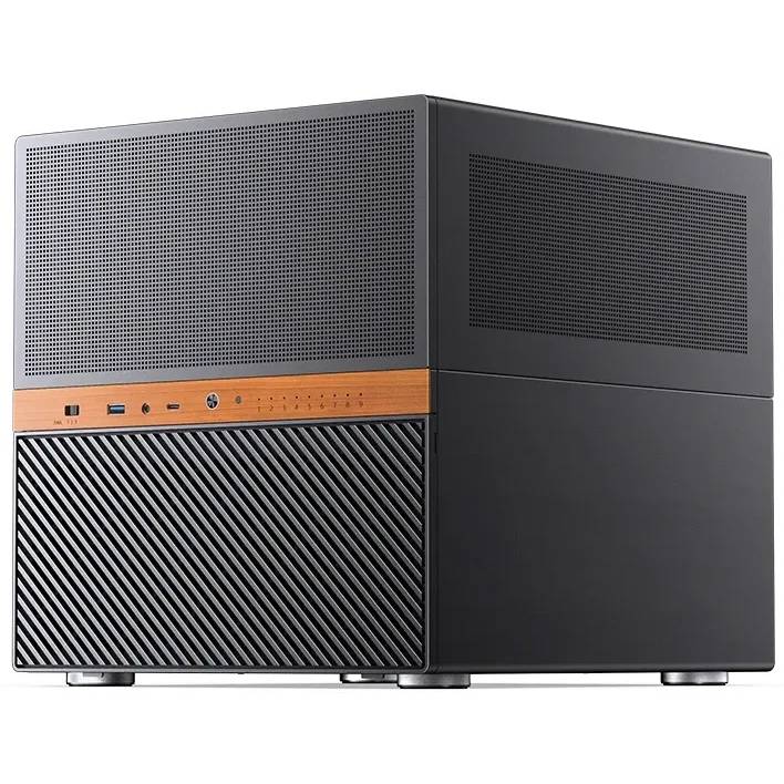 Корпус Jonsbo N6 Black, без БП, mATX