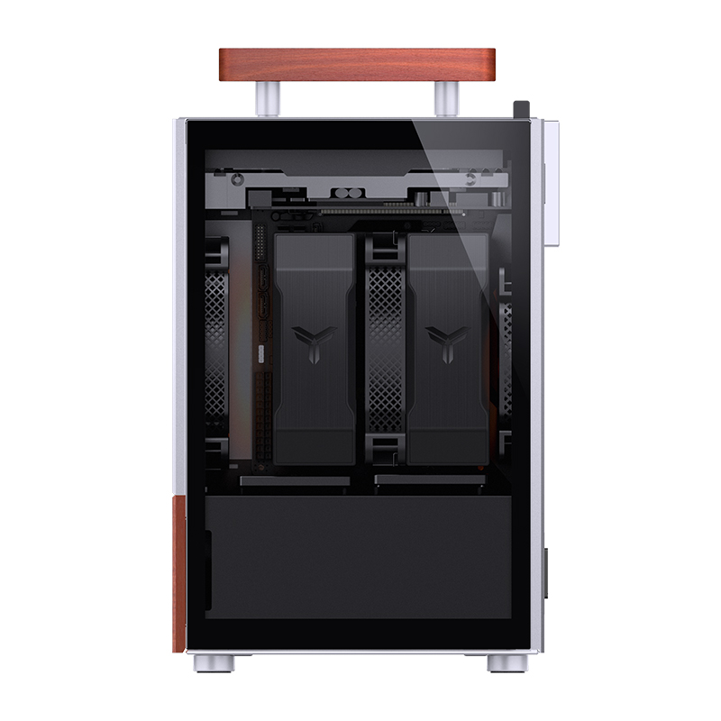 Корпус Jonsbo T6 Silver, без БП, mini-ITX