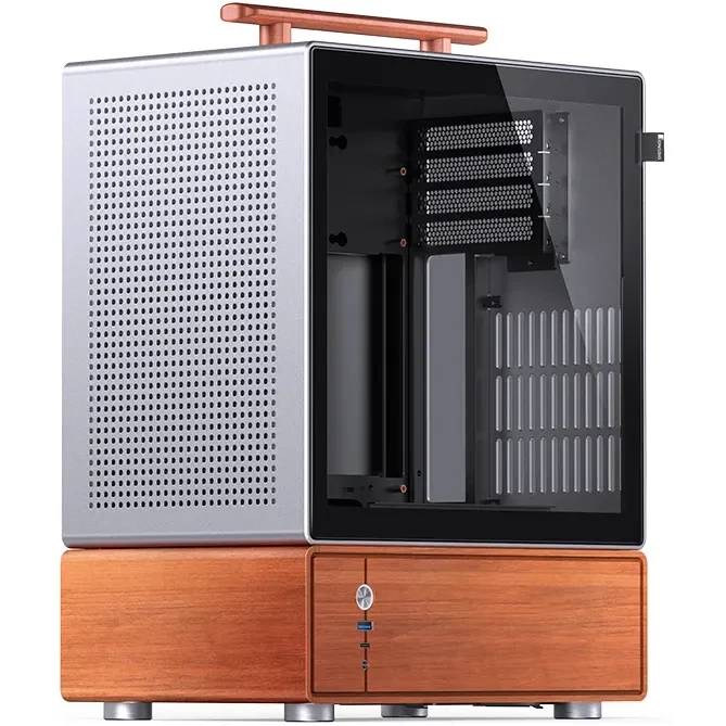 Корпус Jonsbo T7 Silver, без БП, mATX