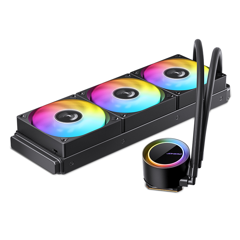 Жидкостное охлаждение Jonsbo TG-360 ARGB Black (LGA1700 Ready)