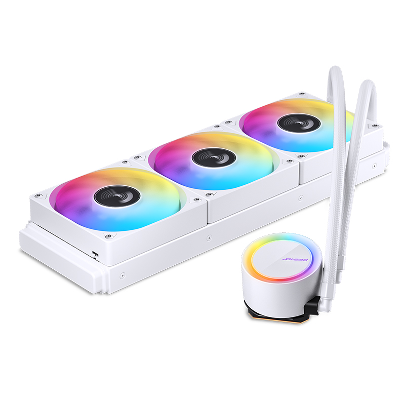 Жидкостное охлаждение Jonsbo TG-360 ARGB White (LGA1700 Ready)
