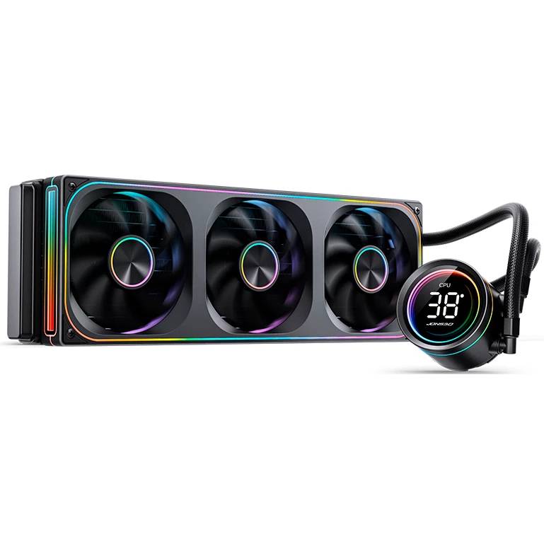 Жидкостное охлаждение Jonsbo JONSBO TH-360 Black, 300W (LGA1700 Ready)