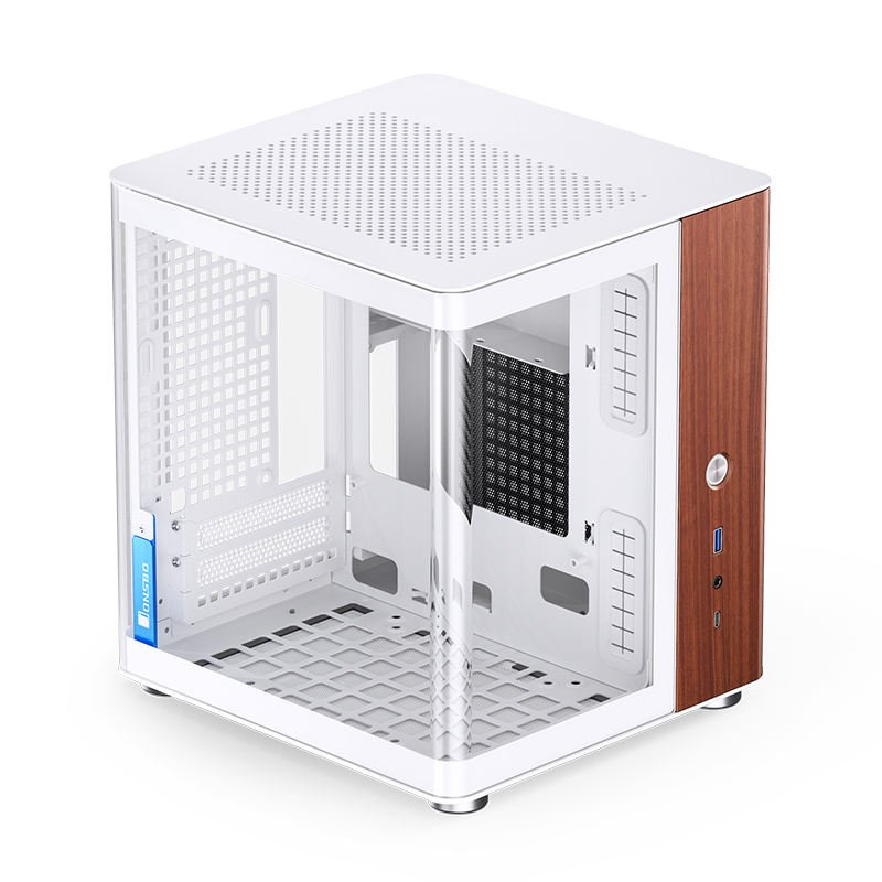 Корпус Jonsbo TK-0 White, без БП, Mini-ITX