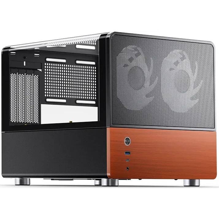 Корпус Jonsbo V12 Black, без БП, mATX