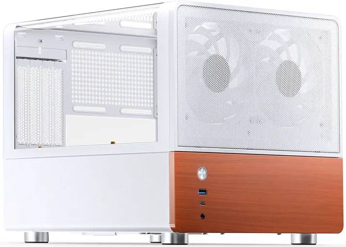 Корпус Jonsbo V12 White, без БП, mATX