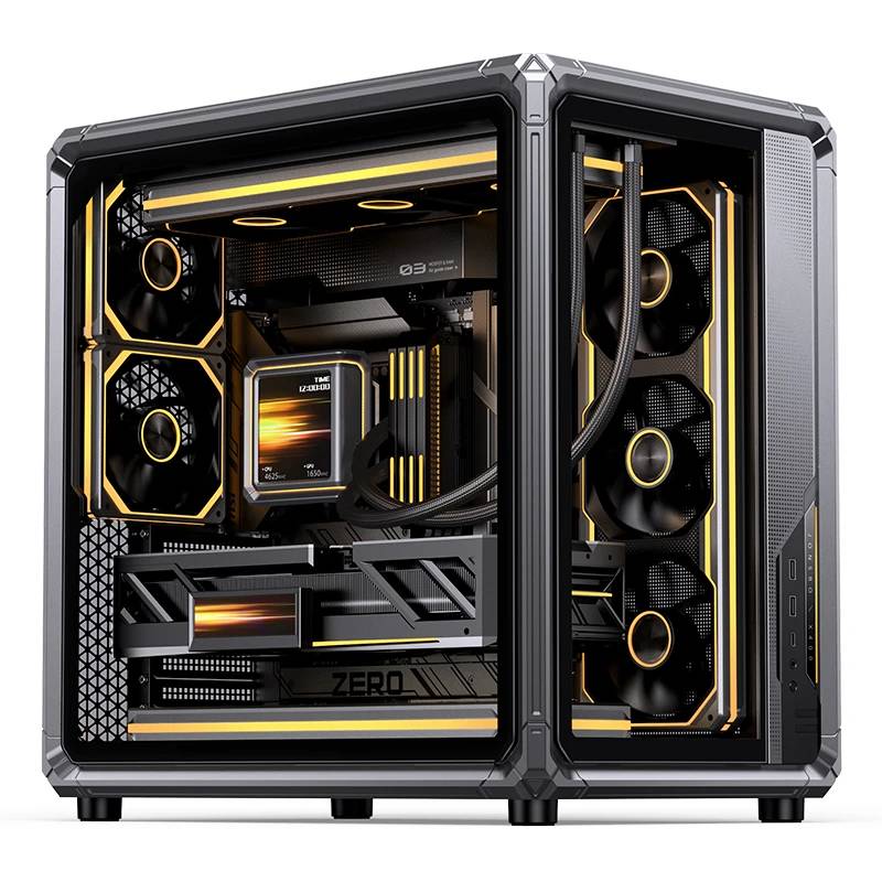 Корпус Jonsbo X400 Gray, без БП, ATX