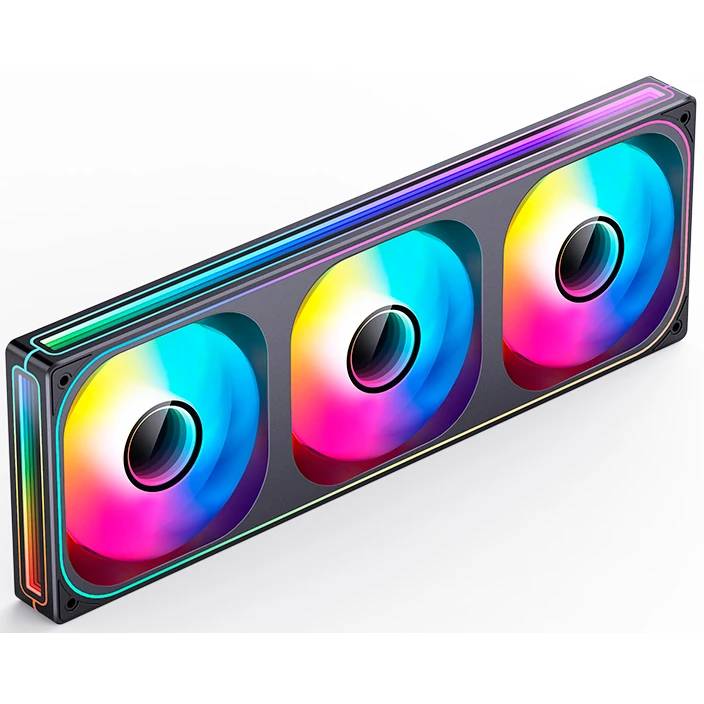 Вентилятор 12x12см Jonsbo ZB-360BR, черный