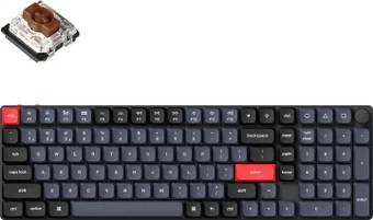 Клавиатура Keychron QMK K17 Pro K17P-H3-RU (Gateron Low Profile Brown)