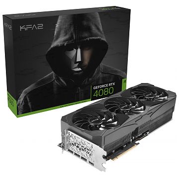 Видеокарта GeForce RTX 4080, 16Gb GDDR6X 256bit, KFA2 48NZM6MD6LSK, RTL