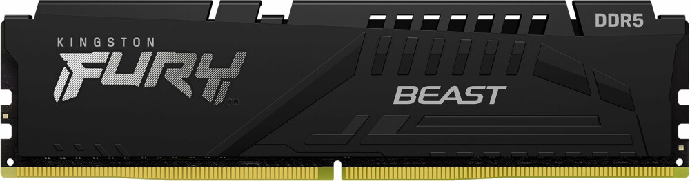 Оперативная память 16Gb Kingston FURY Beast Black KF552C40BB-16, DDR V, PC-41600, 5200MHz