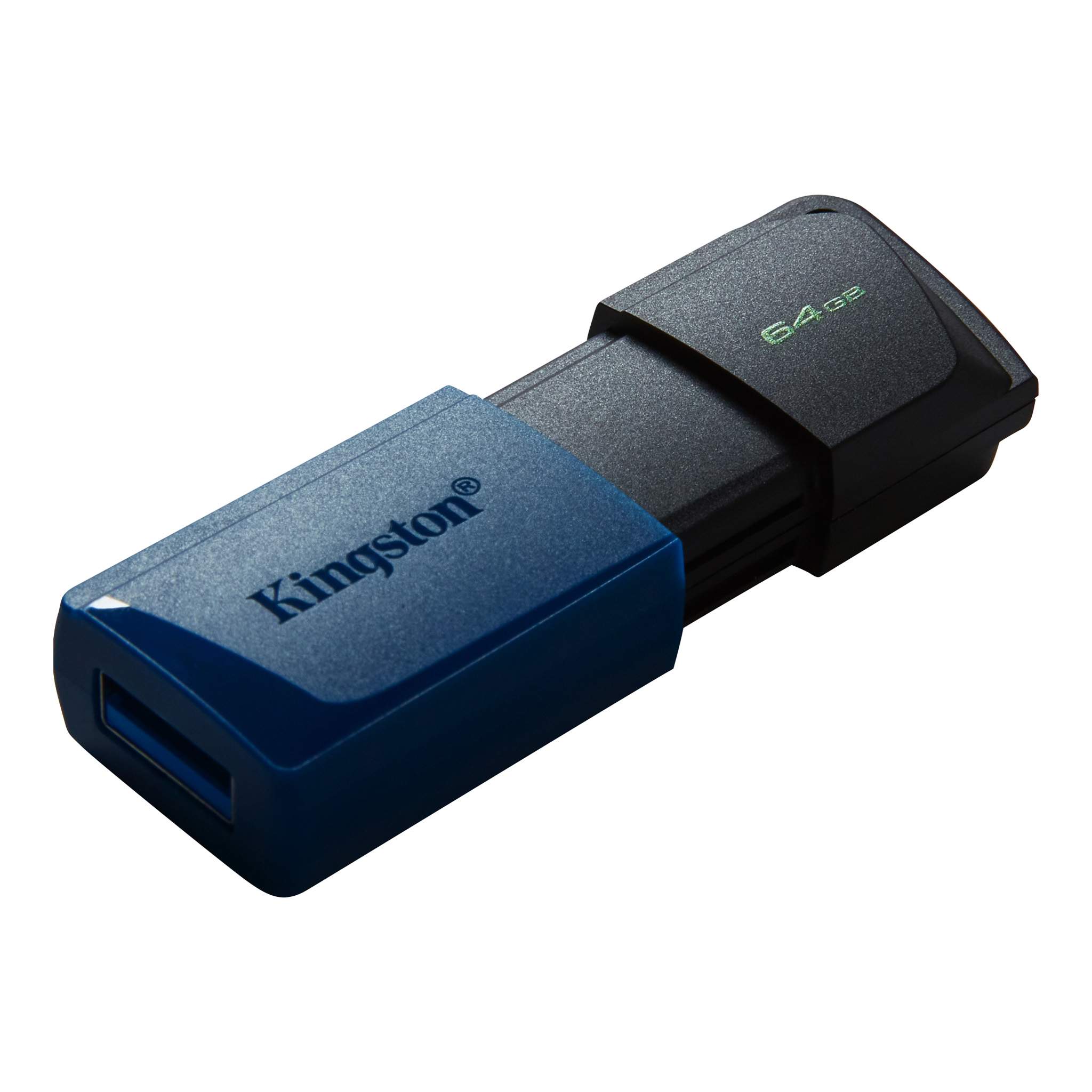 64Gb Kingston DataTraveler Exodia M DTXM/64GB, USB3.2, Black/Blue