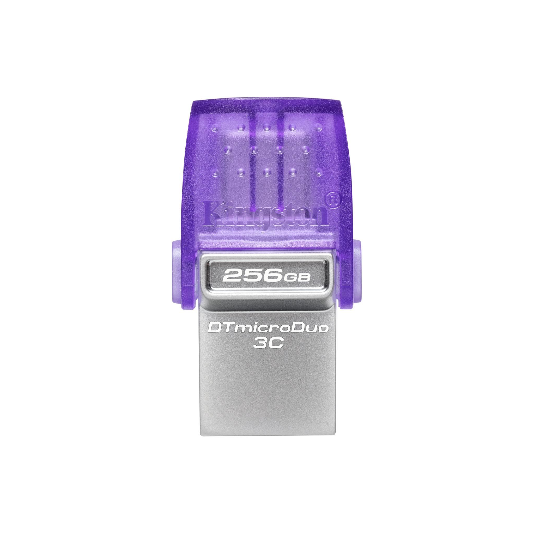 256Gb Kingston DataTraveler microDuo 3C DTDUO3CG3/256GB, USB3.2 + USB Type-C