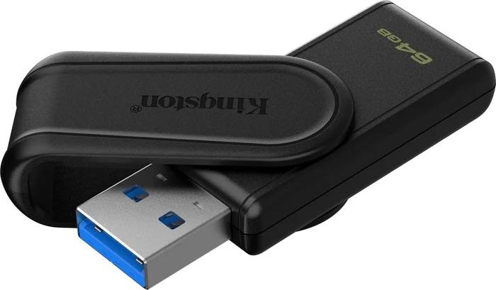 64Gb Kingston DataTraveler Exodia S DTXS/64GB, USB3.0, Black