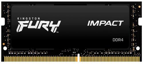 Оперативная память для ноутбука 16Gb Kingston FURY Impact KF426S16IB/16, SODIMM DDR IV, PC-21300, 2666MHz