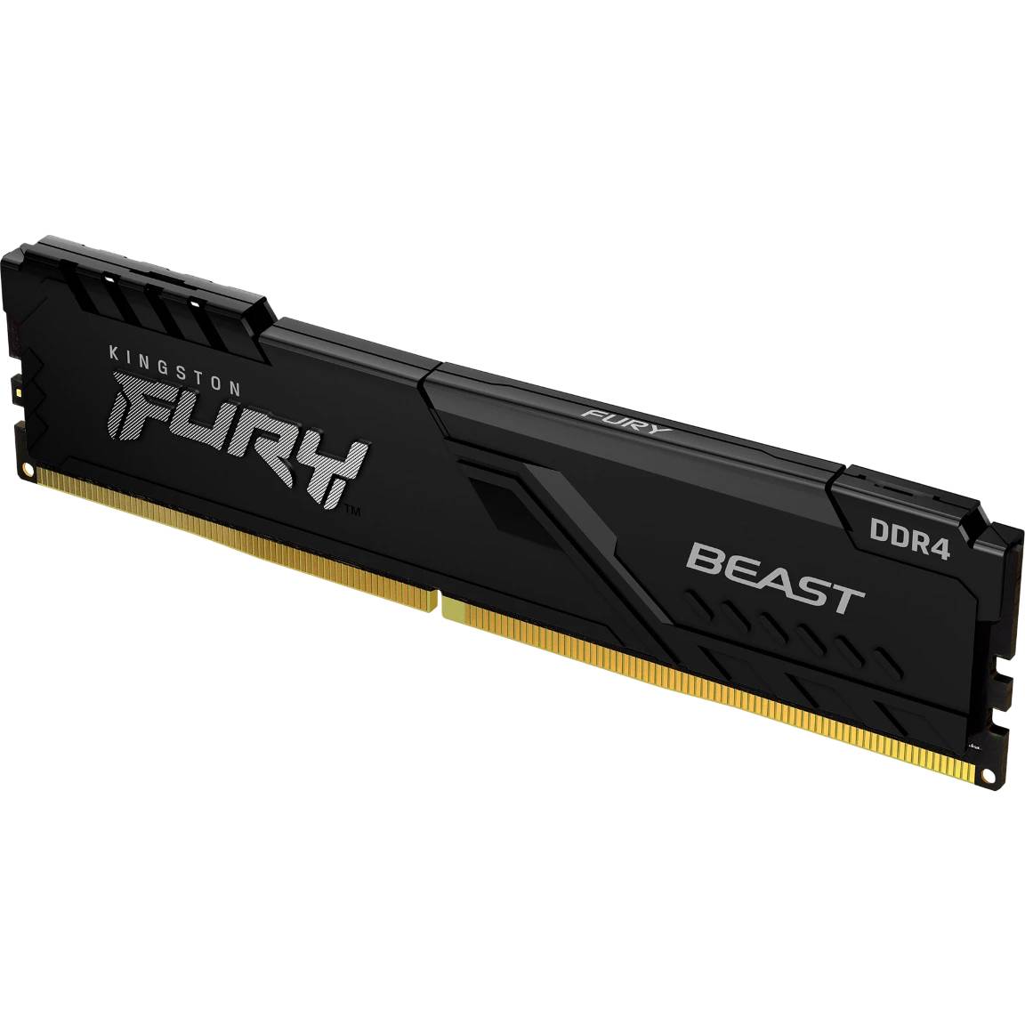 Оперативная память 16Gb Kingston FURY Beast Black KF432C16BB1/16WP, DDR IV, PC-25600, 3200MHz