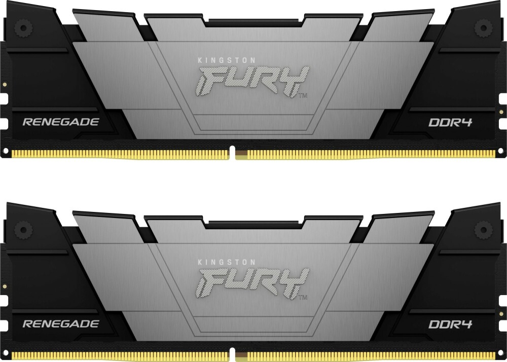 Оперативная память 16Gb Kingston FURY Renegade RGB Black KF448C19RB2K2/16, DDR IV, PC-38400, 4800MHz, kit 2x8Gb