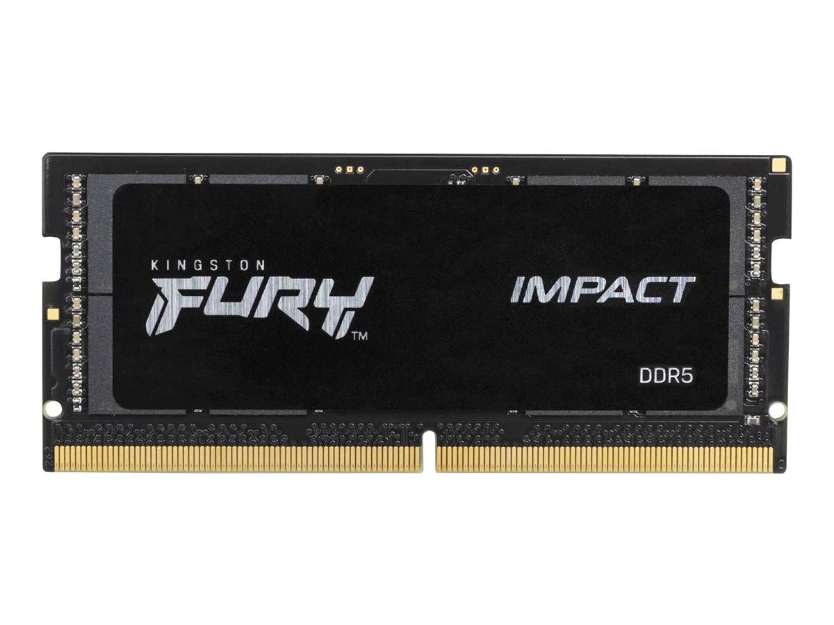 Оперативная память для ноутбука 16Gb Kingston FURY Impact KF548S38IB-16, SODIMM DDR V, PC-38400, 4800MHz