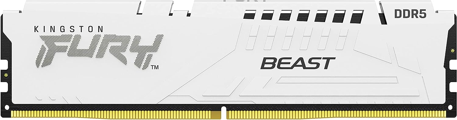 Оперативная память 32Gb Kingston FURY Beast White KF552C40BW-32, DDR V, PC-41600, 5200MHz