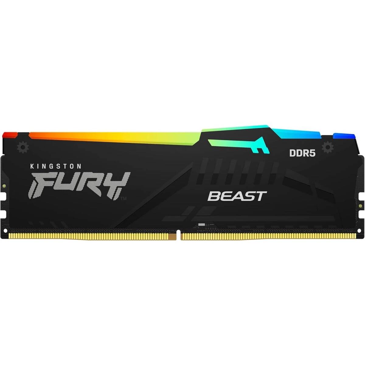 Оперативная память 32Gb Kingston FURY Beast RGB Black KF556C36BBE2A-32, DDR V, PC-44800, 5600MHz