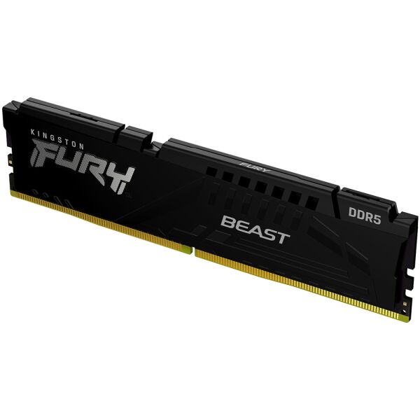 Оперативная память 8Gb Kingston FURY Beast Black KF556C40BB-8, DDR V, PC-44800, 5600MHz