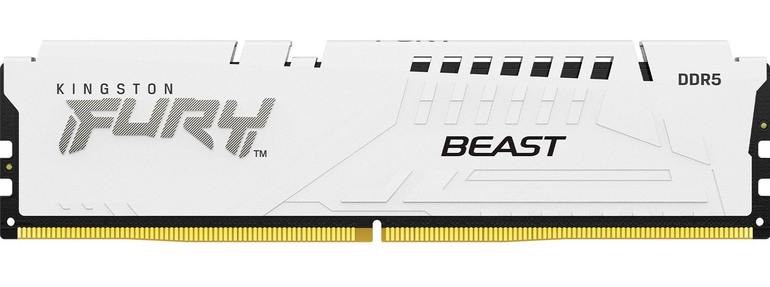 Оперативная память 32Gb Kingston FURY Beast White KF556C40BW-32, DDR V, PC-44800, 5600MHz