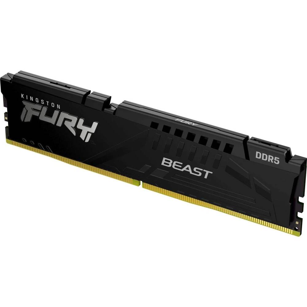 Оперативная память 16Gb Kingston FURY Beast Black KF560C36BBE2-16, DDR V, PC-48000, 6000MHz, OEM