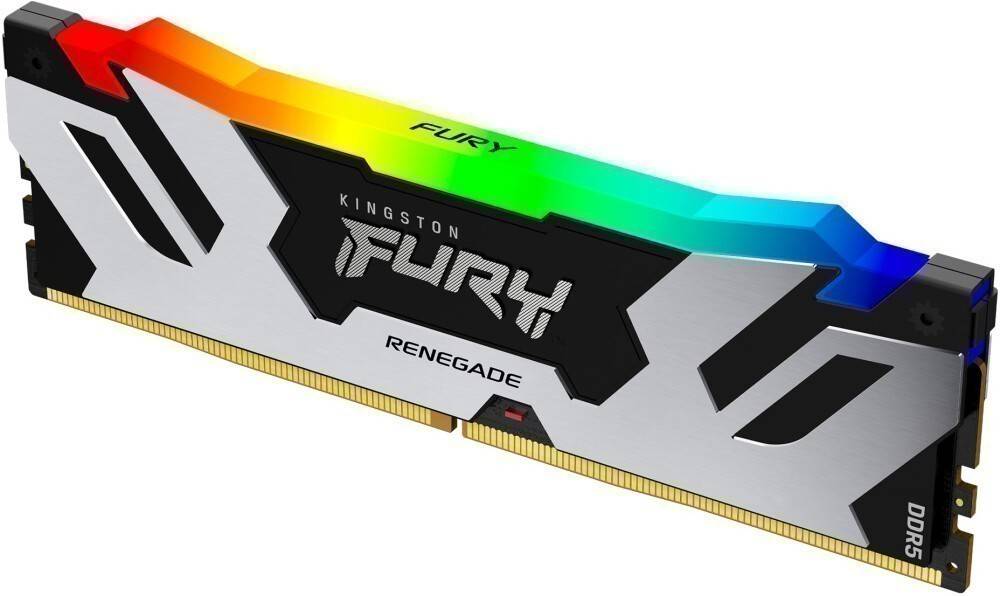 Оперативная память 32Gb Kingston FURY Renegade Silver RGB KF564C32RSA-32, DDR V, PC-51200, 6400MHz