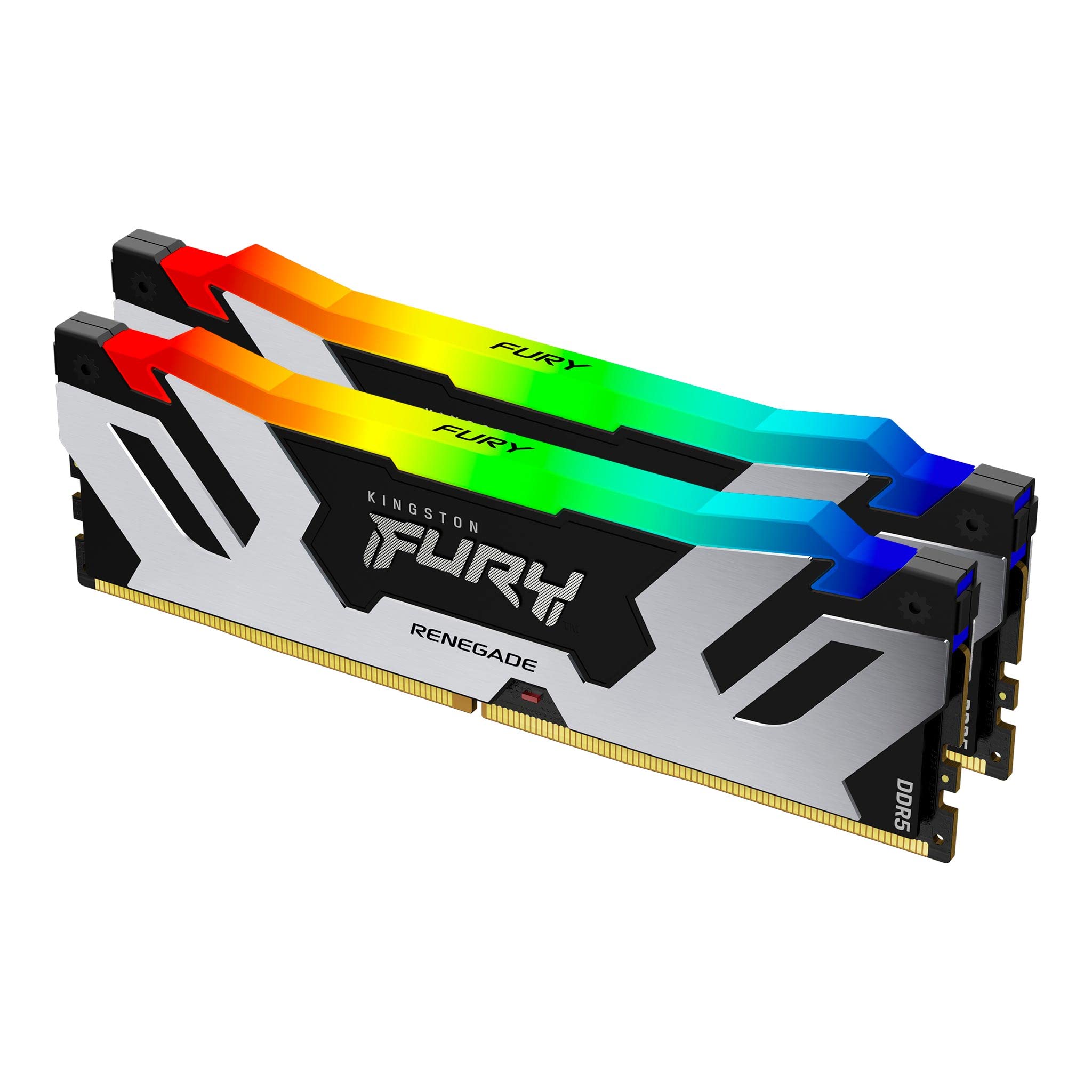 Оперативная память 32Gb Kingston FURY Renegade RGB KF564C32RSAK2-32, DDR V, PC-51200, 6400MHz, kit 2x16Gb