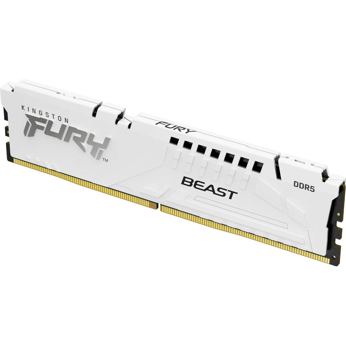 Оперативная память 16Gb Kingston Fury Beast White KF568C34BW-16, DDR V, PC-54400, 6800MHz