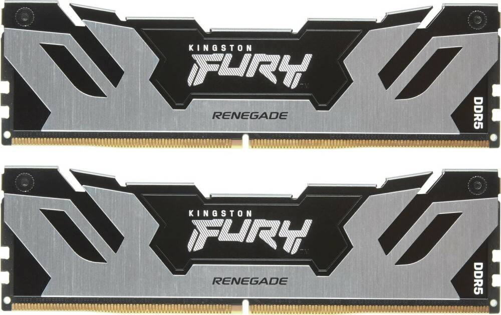 Оперативная память 48Gb Kingston FURY Renegade Silver KF572C38RSK2-48, DDR V, PC-57600, 7200MHz, kit 2x24Gb