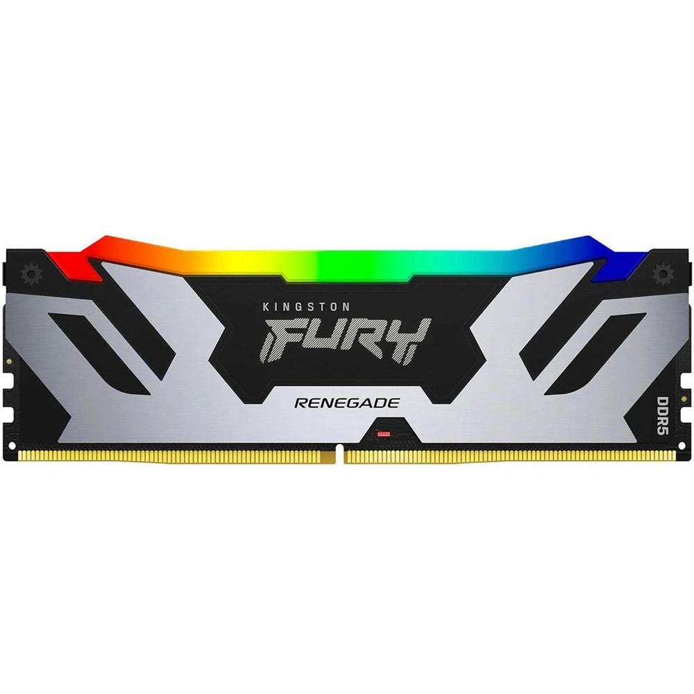 Оперативная память 24Gb Kingston FURY Renegade Silver RGB KF580C38RSA-24, DDR V, PC-64000, 8000MHz