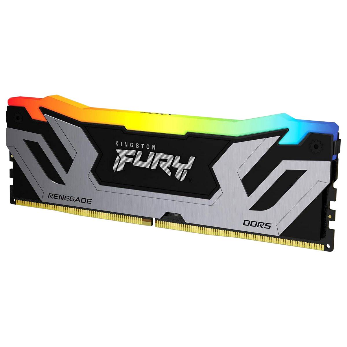 Оперативная память 24Gb Kingston FURY Renegade Silver/Black RGB KF584CU40RSA-24, DDR V, PC-67200, 8400MHz