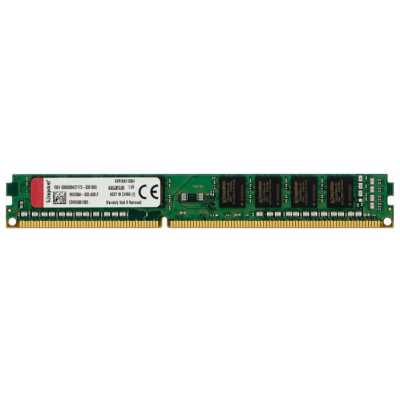 Оперативная память 4Gb Kingston ValueRAM KVR16N11S8/4WP, DDR III, PC-12800, 1600MHz, 1.5V