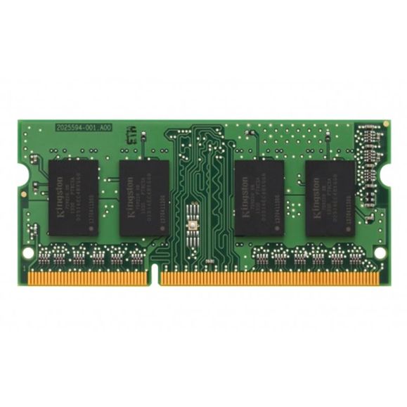 Оперативная память для ноутбука 4Gb Kingston ValueRAM KVR16S11S8/4WP, SODIMM DDR III, PC-12800, 1600MHz, 1.5V