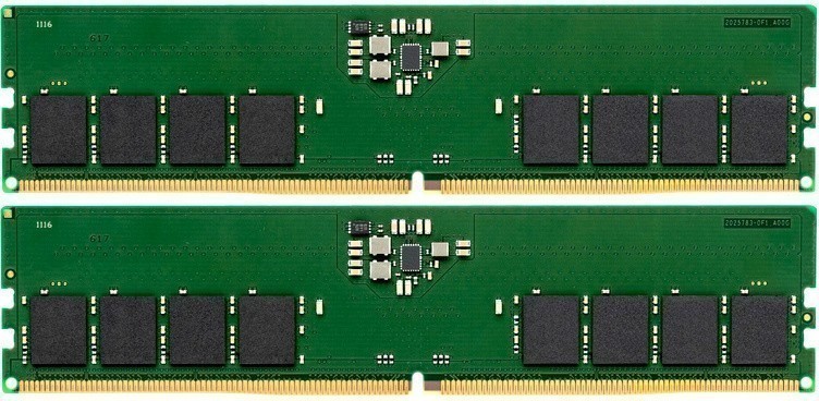 Оперативная память 32Gb Kingston ValueRAM KVR48U40BS8K2-32, DDR V, PC-38400, 4800MHz, kit 2x16Gb