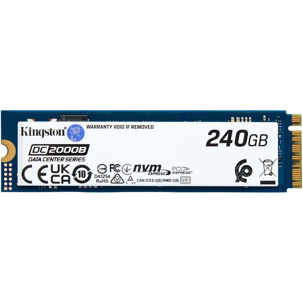 240Gb SSD Kingston DC2000B SEDC2000BM8/240G, (4500/400), NVMe M.2