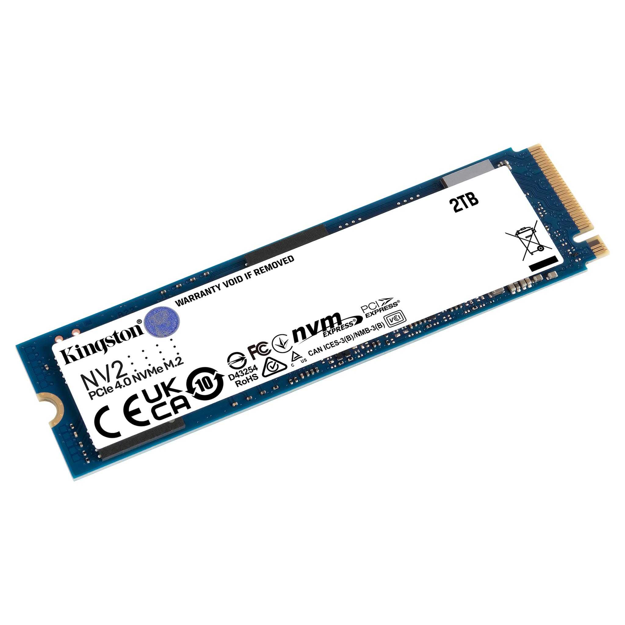 2Tb SSD Kingston NV2 SNV2S/2000G, (3500/2800), NVMe M.2