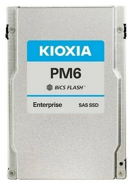 800Gb SSD Kioxia (Toshiba) PM6-V KPM61VUG800G, 2.5", (4150/1450), SAS