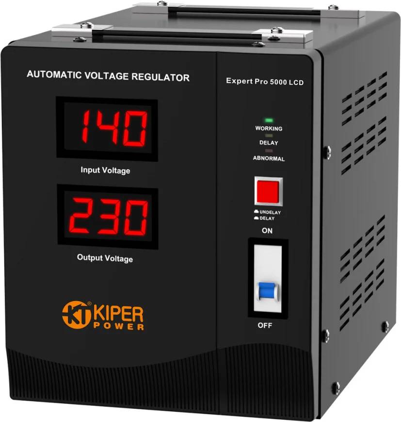 Стабилизатор Kiper Power Expert Pro 5000 LCD (5000VA/3000W)