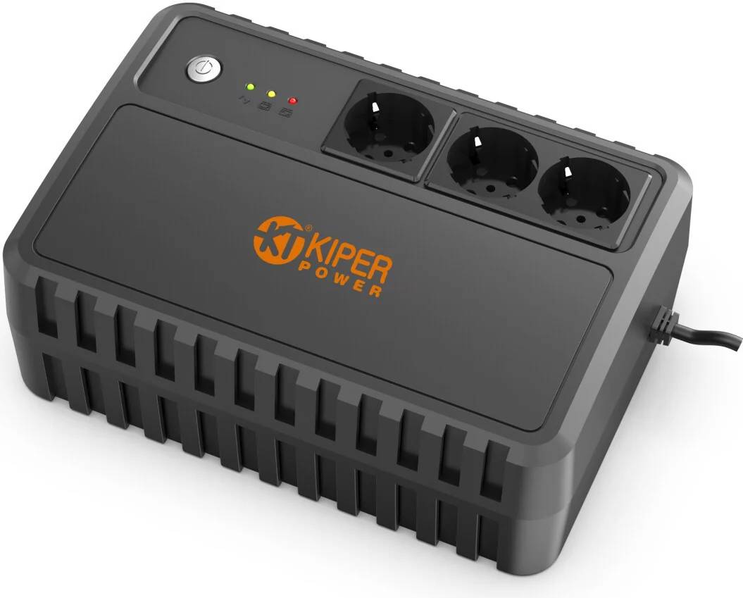 ИБП Kiper Power Nano 850, 650VA (3xSchuko)