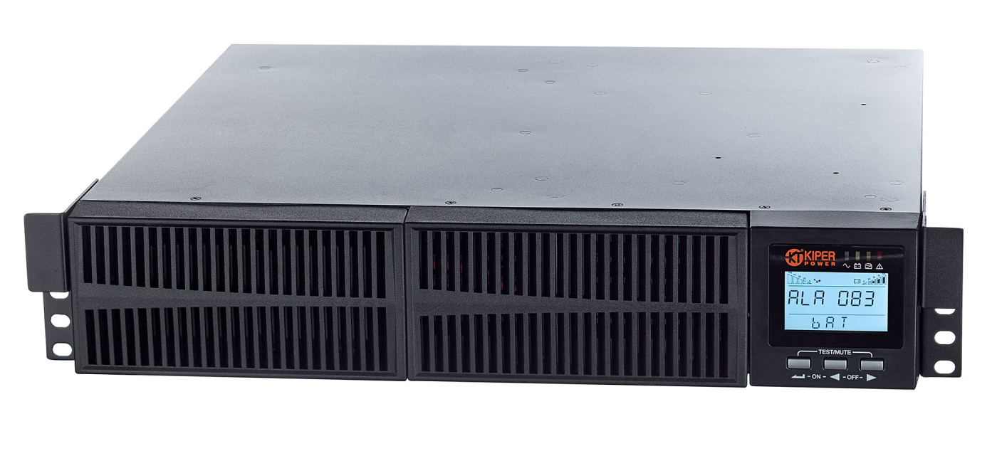 ИБП Kiper Power Online ONE 1K RM Gen2, 1000VA (2xSchuko)