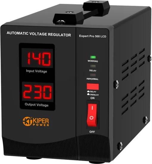 Стабилизатор Kiper Power Expert Pro 500 LCD (500VA/300W)