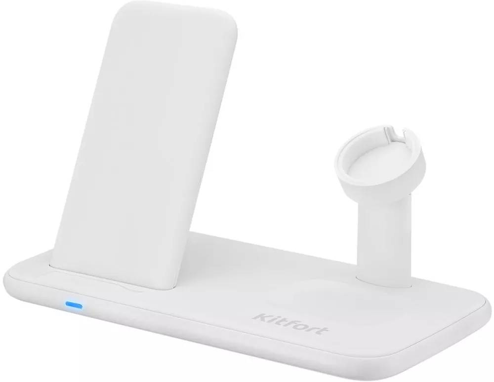 Беспроводное ЗУ Kitfort KT-3371-2 White
