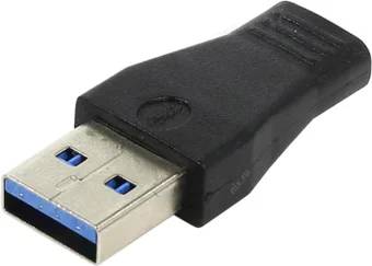 Кабель USB-C (F) - USB3.0 (M) KS-is KS-295, Black