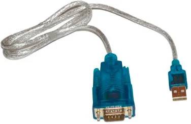 Кабель USB 2.0 (F) - COM (F) KS-IS KS-331-1.8, серебристый, 1.8м