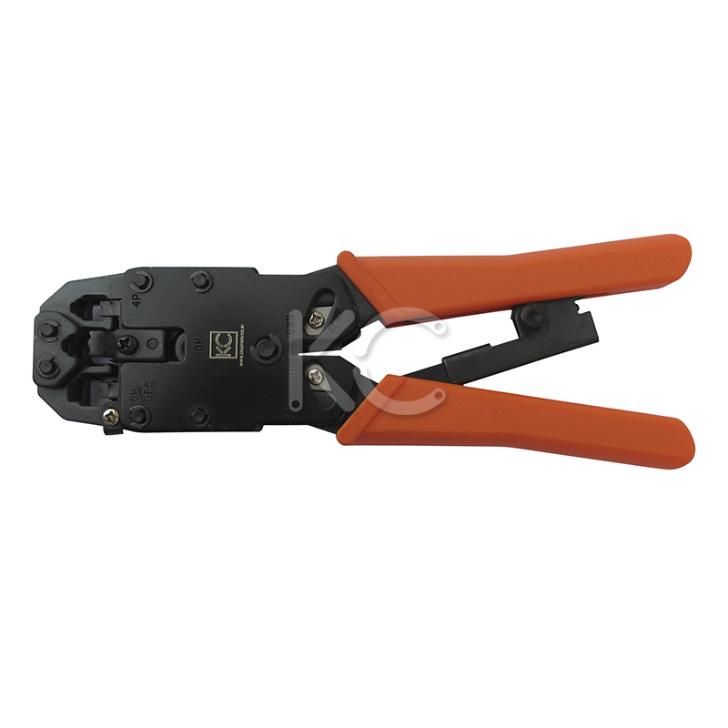 Обжимной инструмент КС HT-200R, для обжима коннекторов RJ-10/11/12, RJ-45