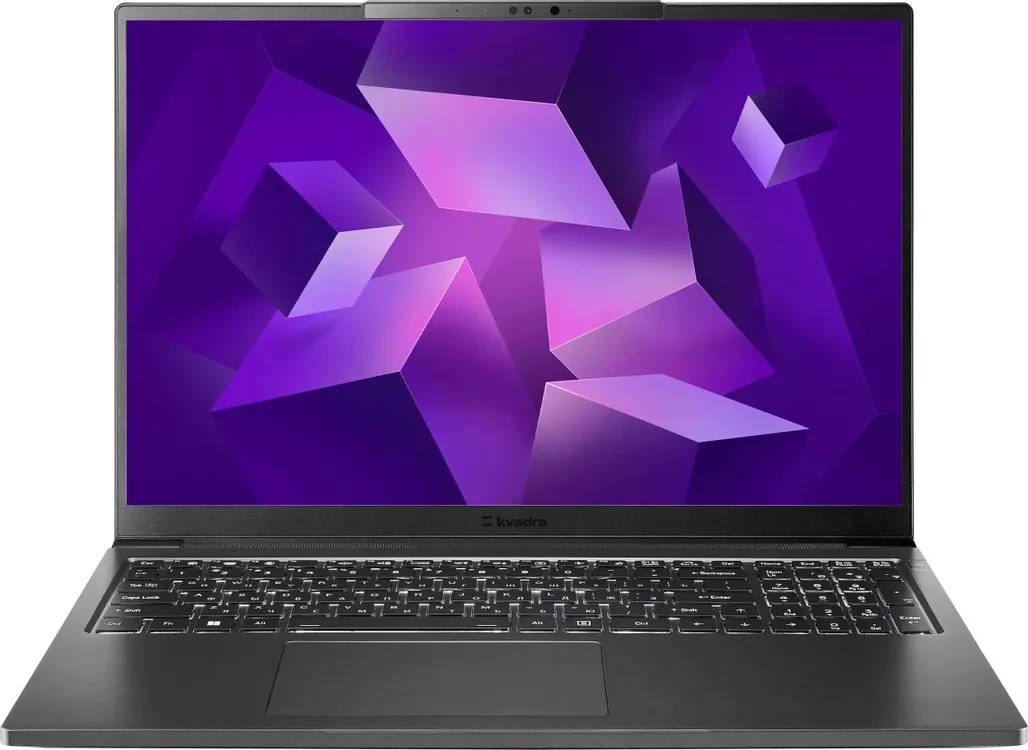 Ноутбук Kvadra Nau LP16 (Y22L01CAS122R_CC5A28), 16" IPS, Core Ultra 7 155U/ 16Gb/ 512SSD/ Black