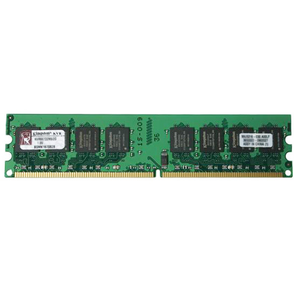 Оперативная память 2Gb Kingston ValueRAM KVR667D2N5/2G, DDR II, PC-5300, 667MHz